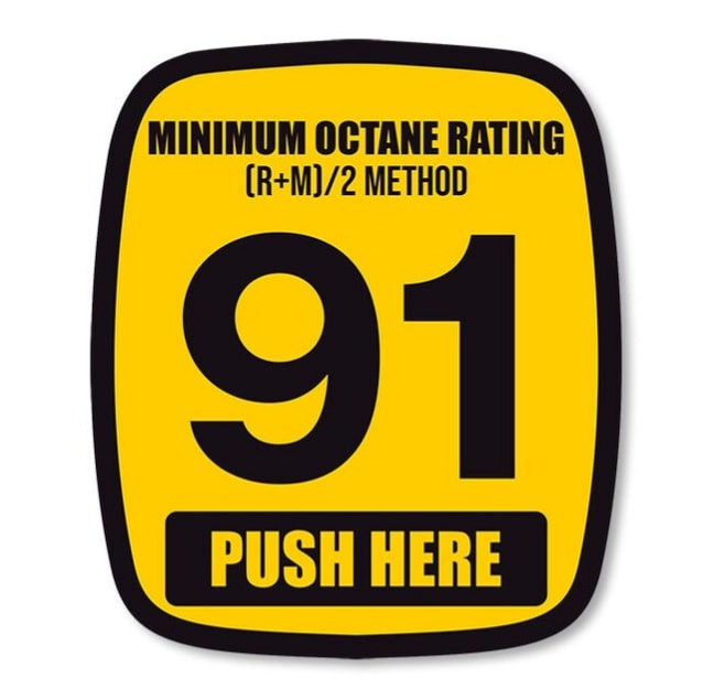 47-129999 - 91 Octane Decal/Overlay