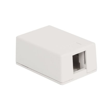 IC107SB1WH - SURFACE MNT BOX,1PORT white