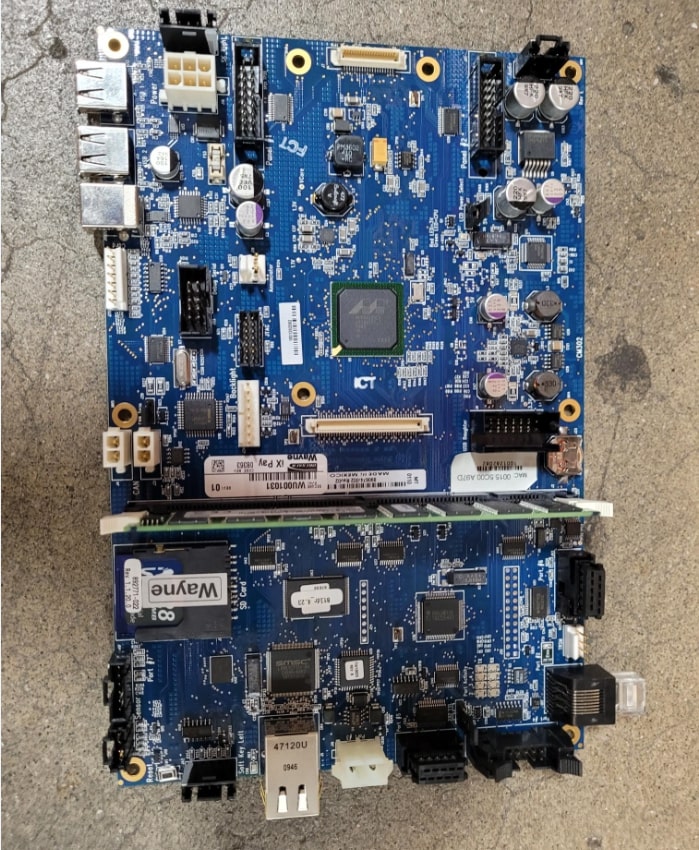 WU001031-R00 - Secure iX Board- SPM EPP BLUE