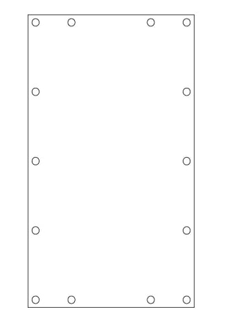 M08449B001                      - Advantage Display Lens, 7.8"x4.4", EPP Door Upgrade