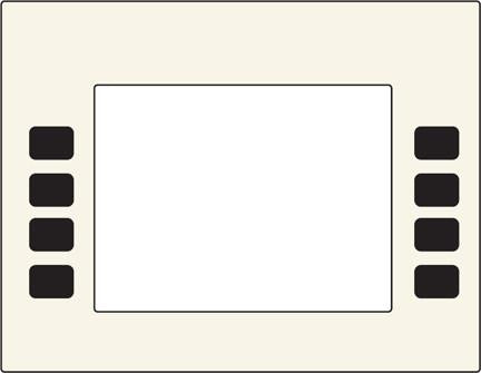 ENE0301G016                     - E Cim Monochrome Softkey Overlay BP Pearl